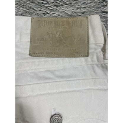 True Religion vintage white jeans Ricky