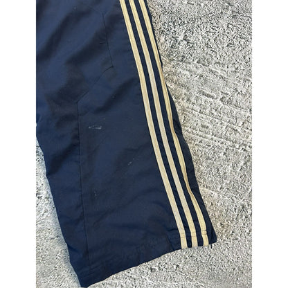 Adidas Munster Rugby vintage nylon track pants navy baggy