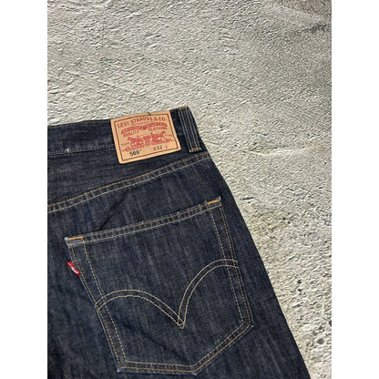 Levi’s vintage denim shorts black jeans jorts 569 baggy