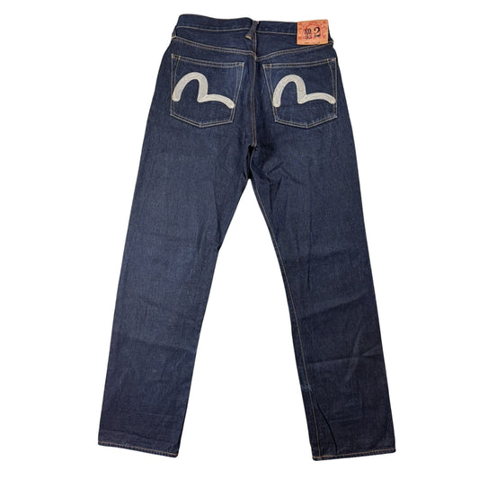Evisu jeans vintage embroidery seagull logo selvedge