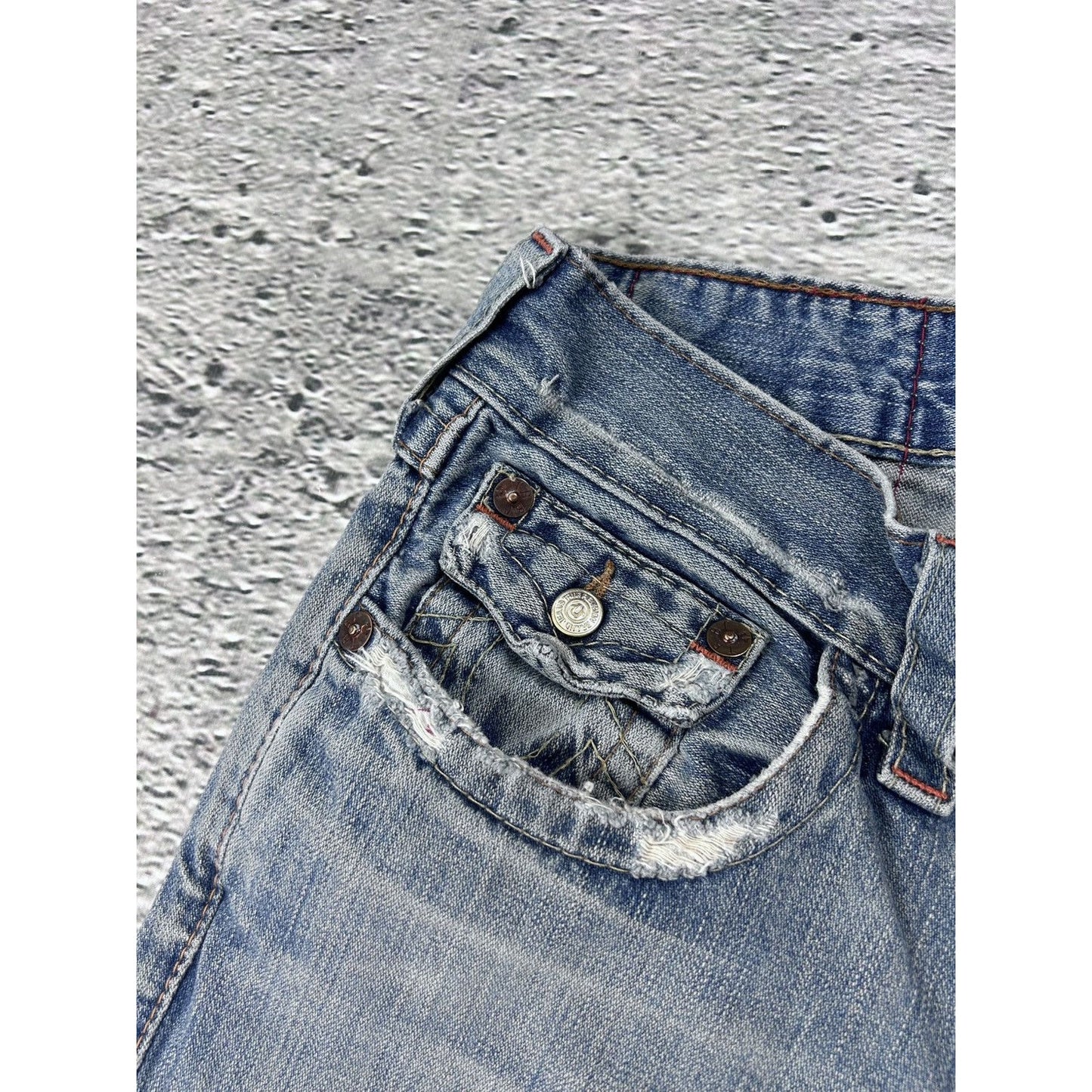 True Religion Billy jeans vintage denim pants flared