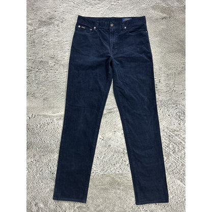 Polo Ralph Lauren navy corduroy pants vintage style cords