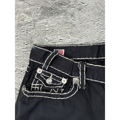 True Religion vintage black jeans denim pants Y2K Ricky
