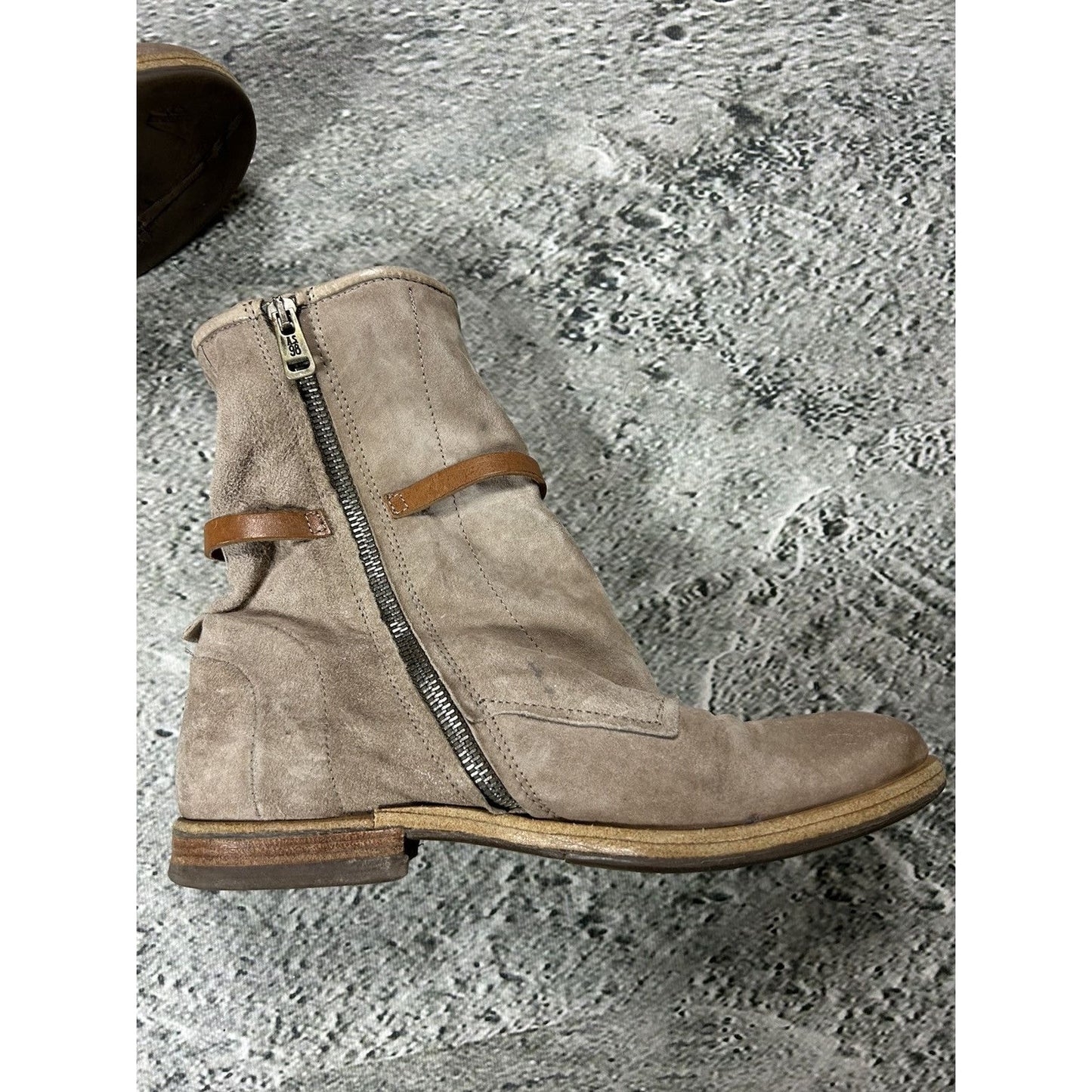 Airstep A.S.98 Zeport Tresse leather shoes boots cowboy