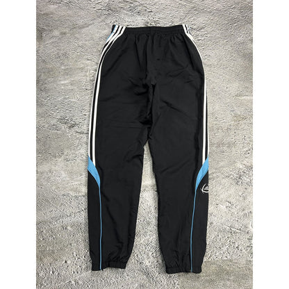 Marseille Adidas track suit black blue pants jacket vintage