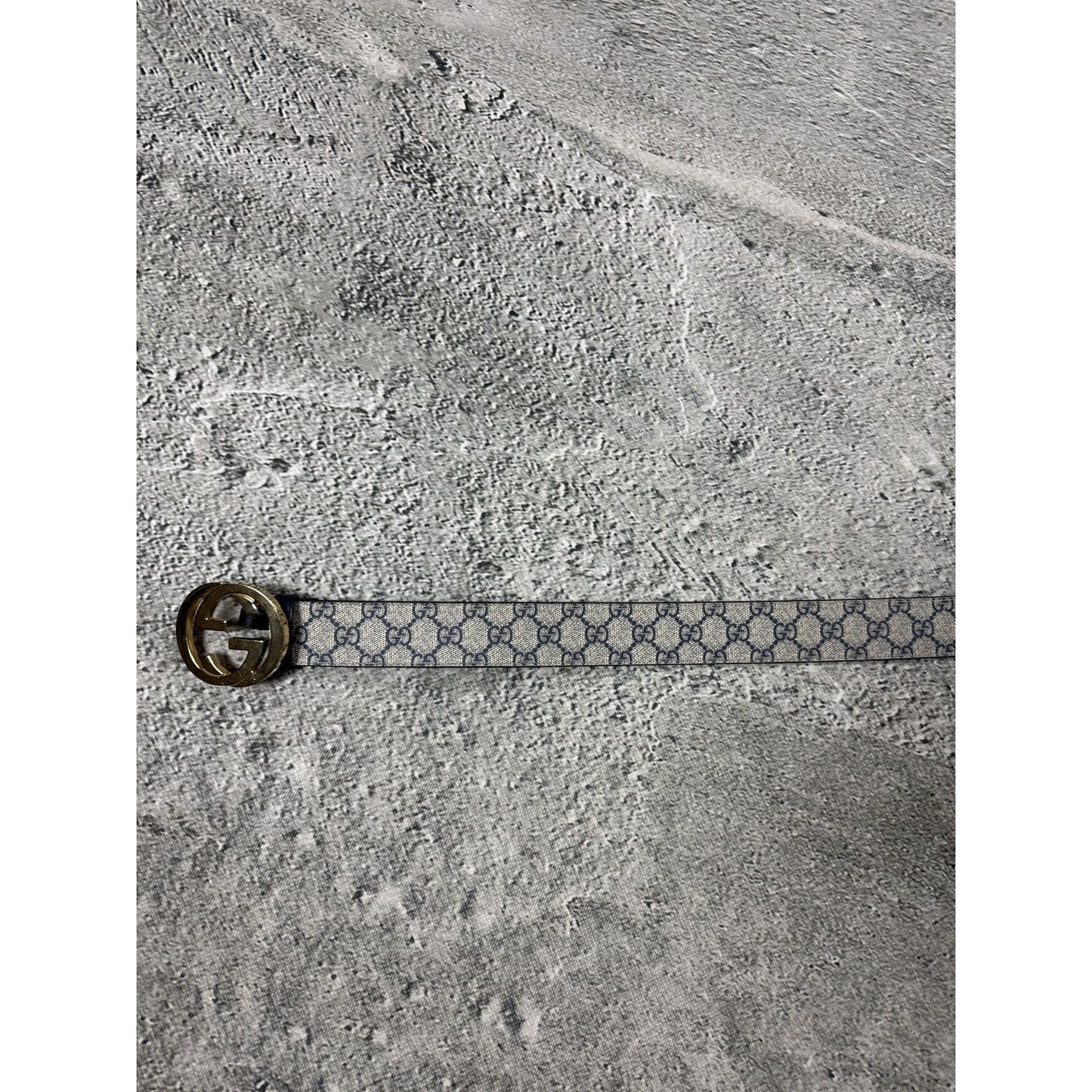 Gucci Belt monogram golden buckle