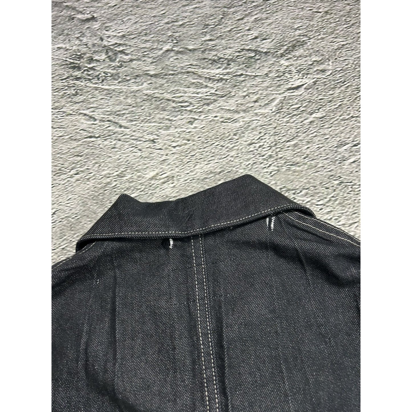 Issey Miyake Fete denim jacket pleated vintage made in Japan