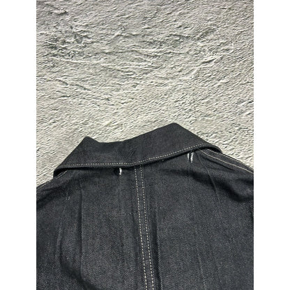 Issey Miyake Fete denim jacket pleated vintage made in Japan