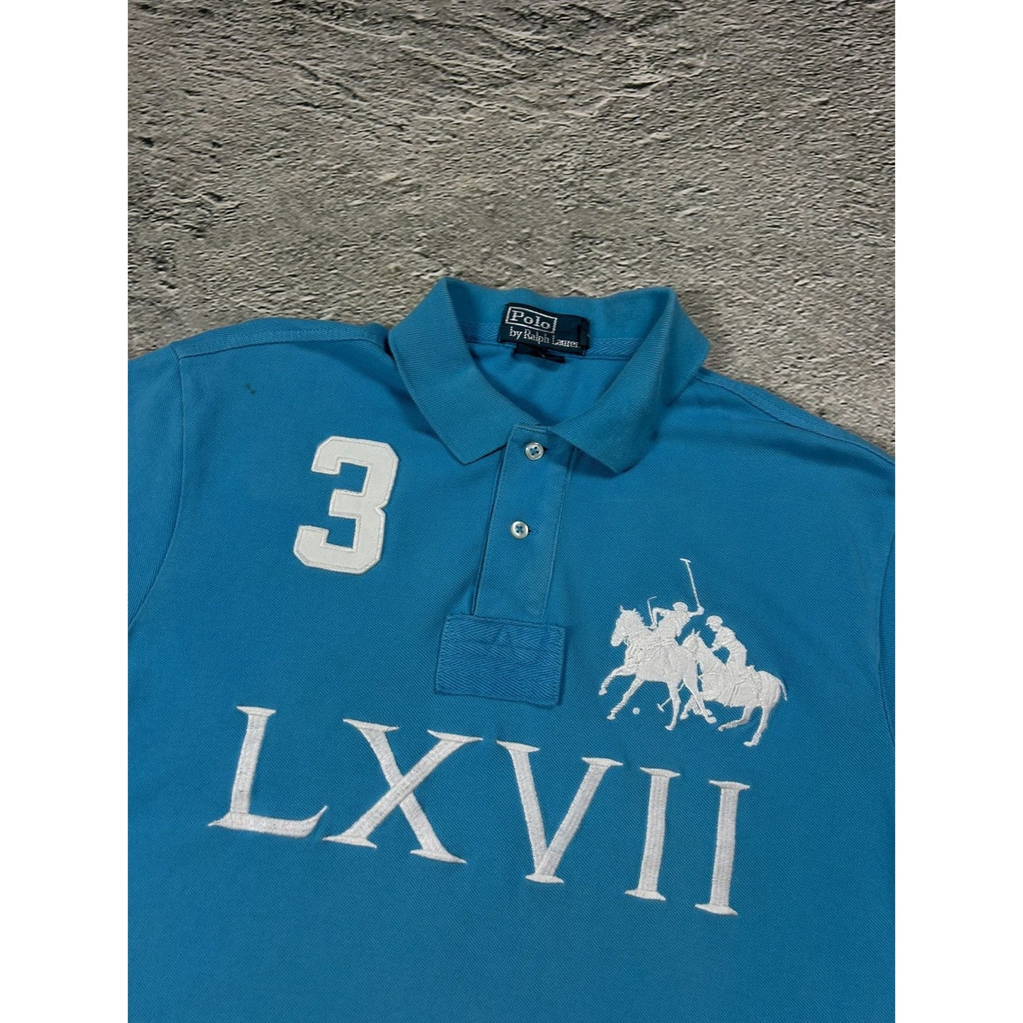 Chief Keef Polo Ralph Lauren T-shirt vintage blue