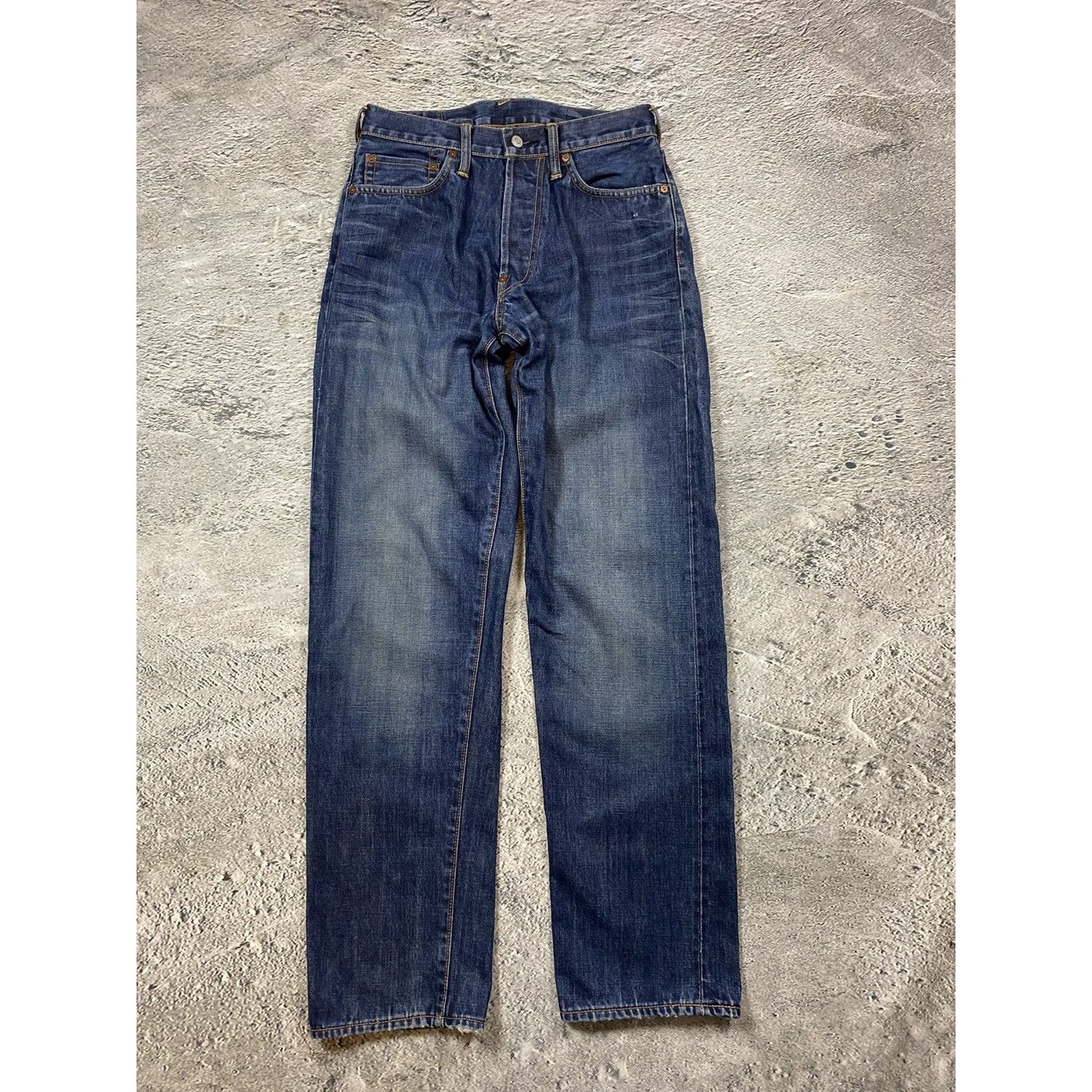 Evisu jeans daicock big logo gradient purple pink white