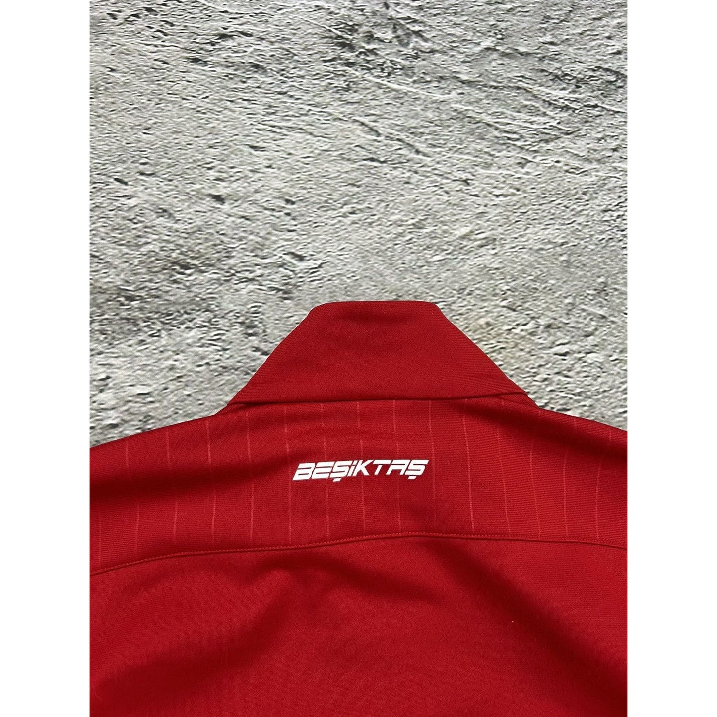 Besiktas Adidas zip sweatshirt track jacket red