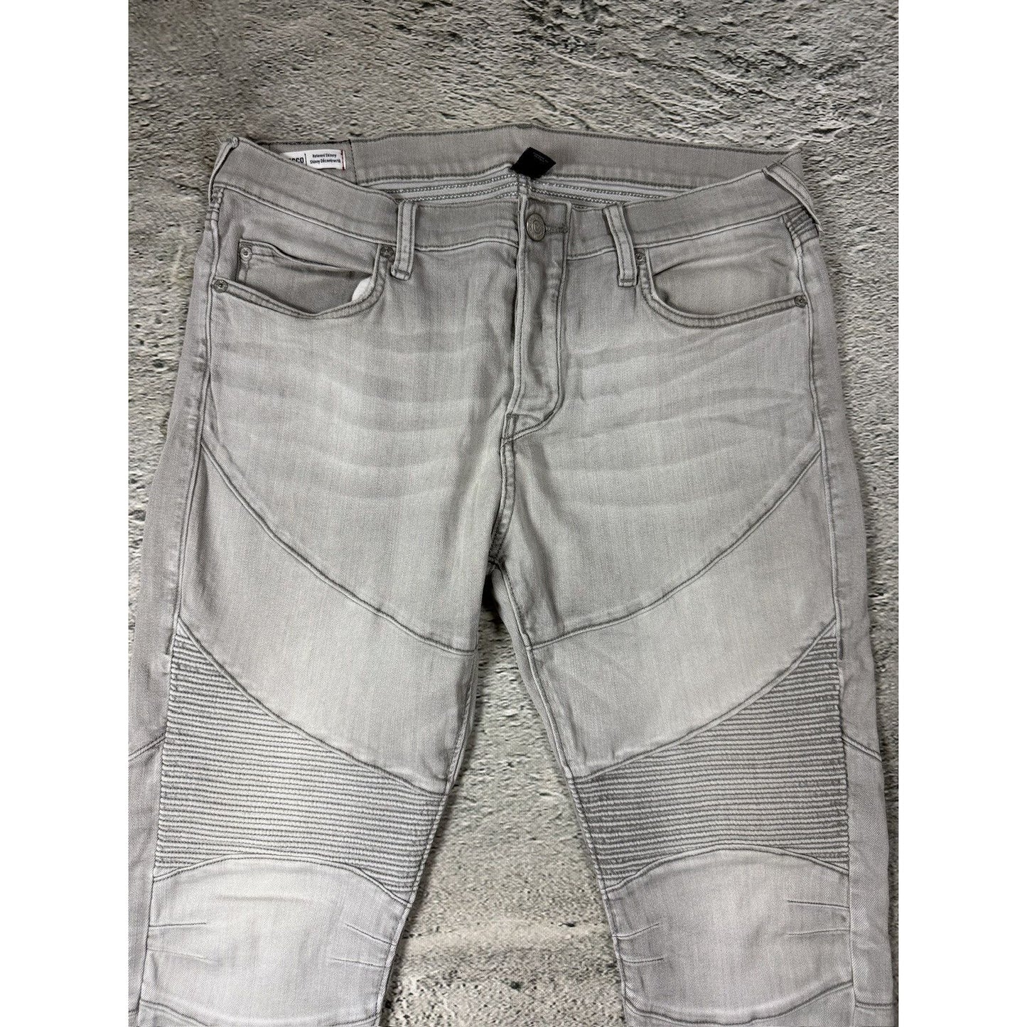 True Religion jeans biker rocco washed Y2K slim skinny
