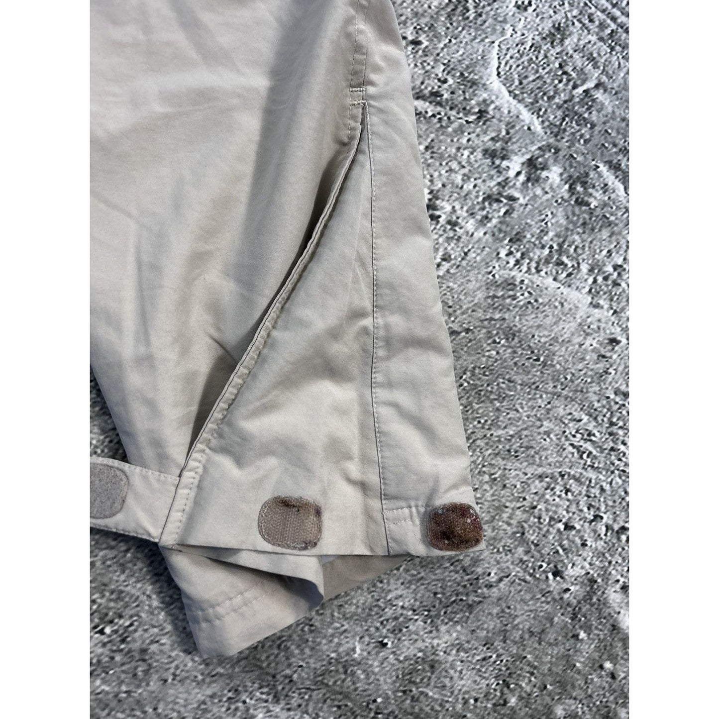 Nike vintage beige track pants small swoosh 2000s