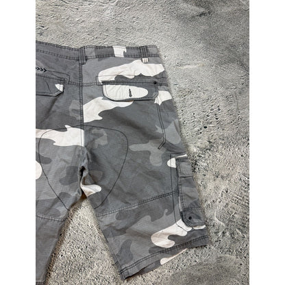 George camo gray shorts jorts y2k