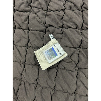 Dolce & Gabbana coat vintage utility miltary brown Y2K