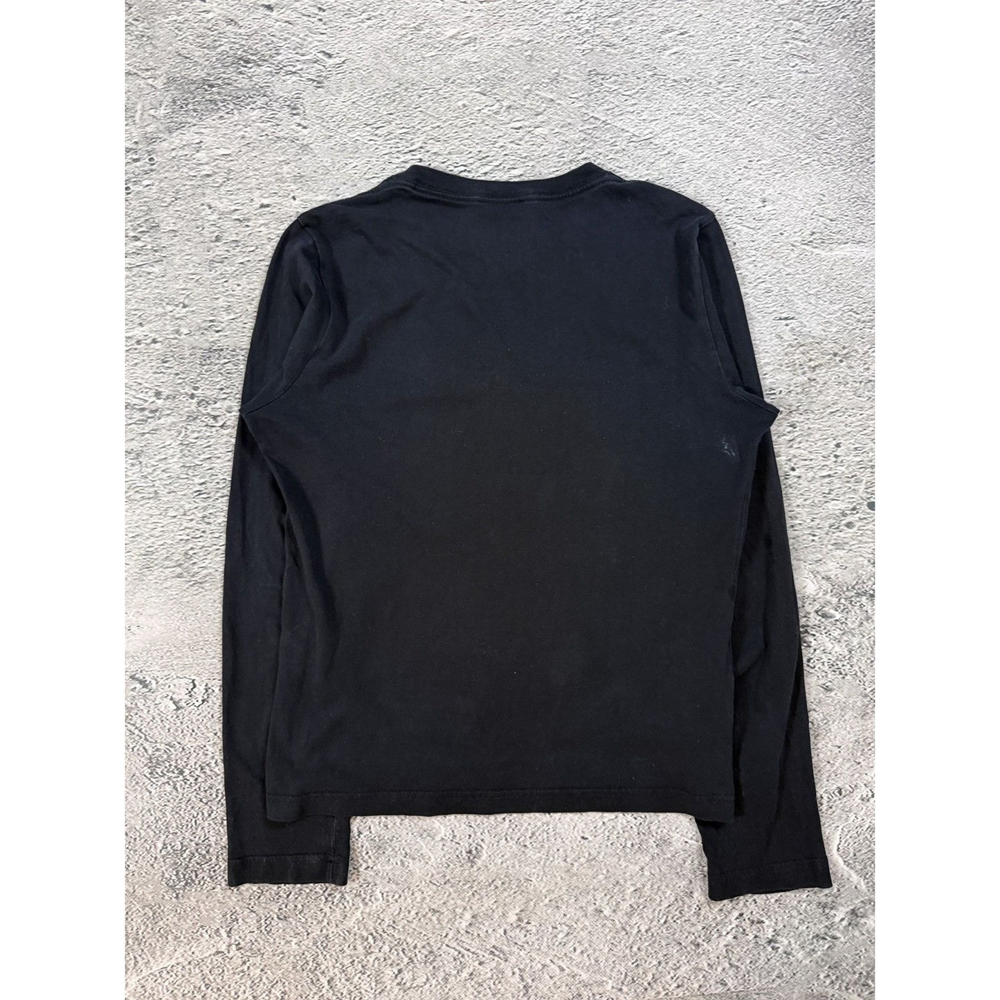 Baleniciaga long sleeve black small logo