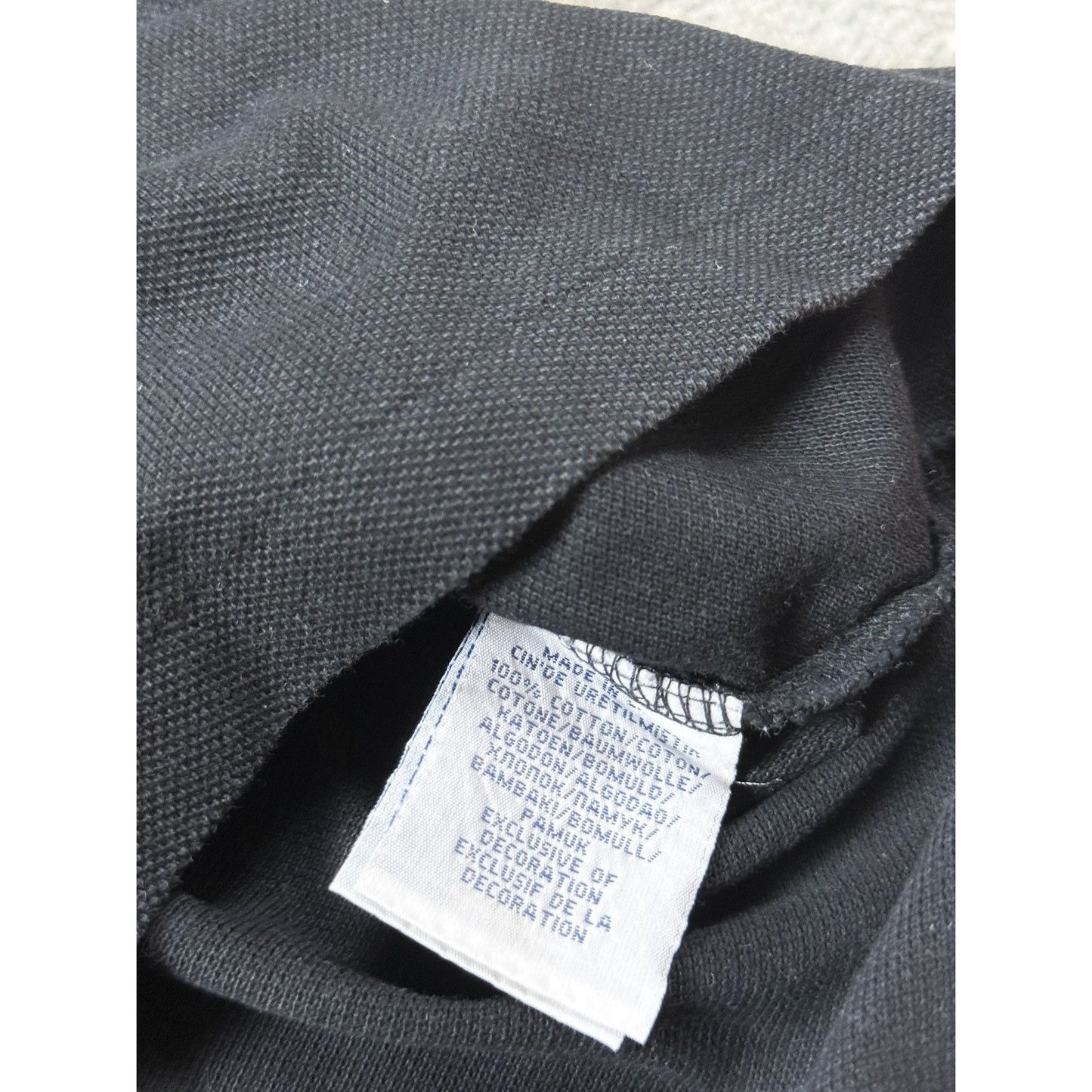 Chief Keef Polo Ralph Lauren T-shirt vintage black marine