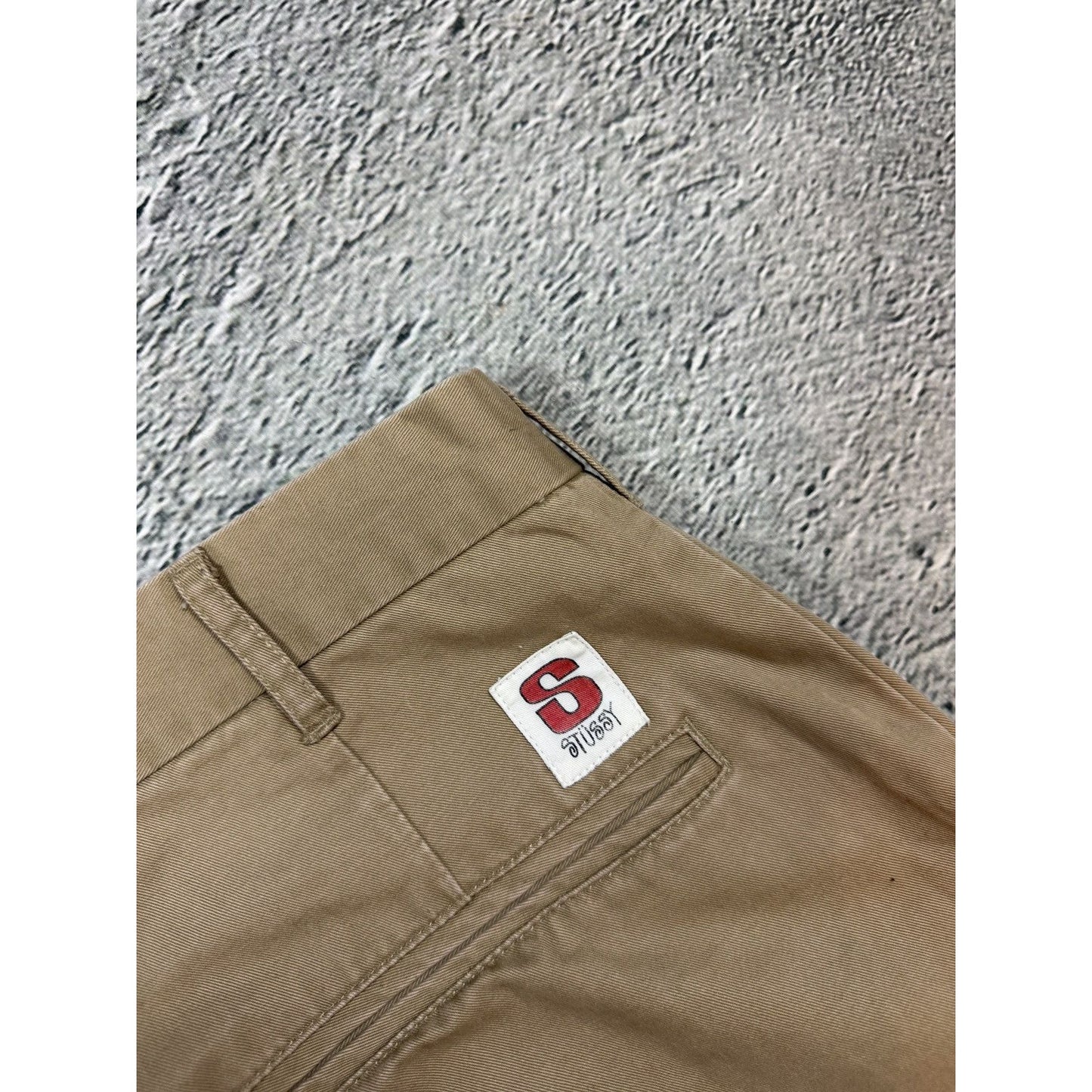 Stussy vintage skate pants beige sk8