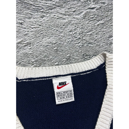 Nike Court vintage navy sweater vest tennis 90s