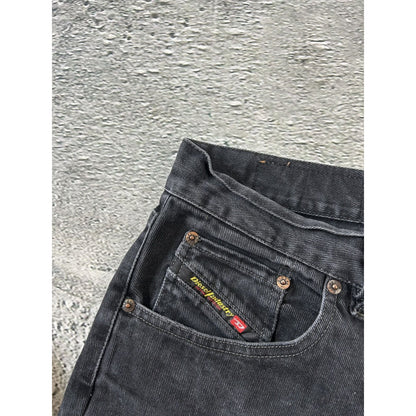 Diesel jeans vintage black straight Y2K