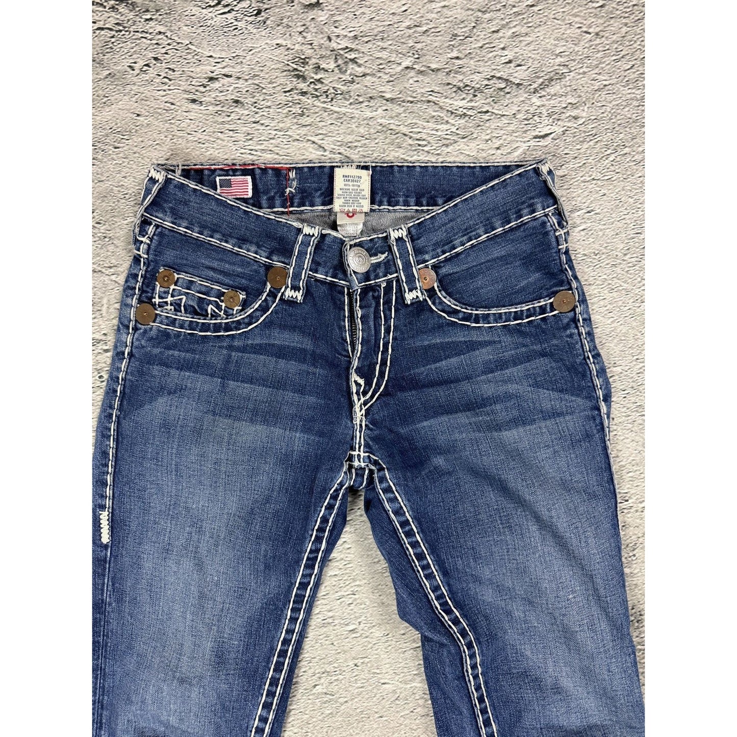 True Religion jeans vintage Bobby Super T denim straight