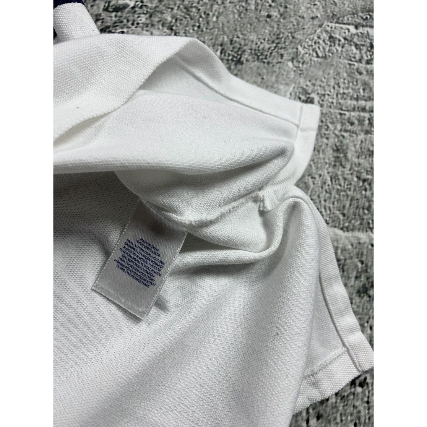 Chief Keef Polo Ralph Lauren USA vintage shirt white