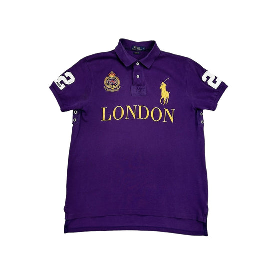 Chief Keef Polo Ralph Lauren London Polo T-shirt purple
