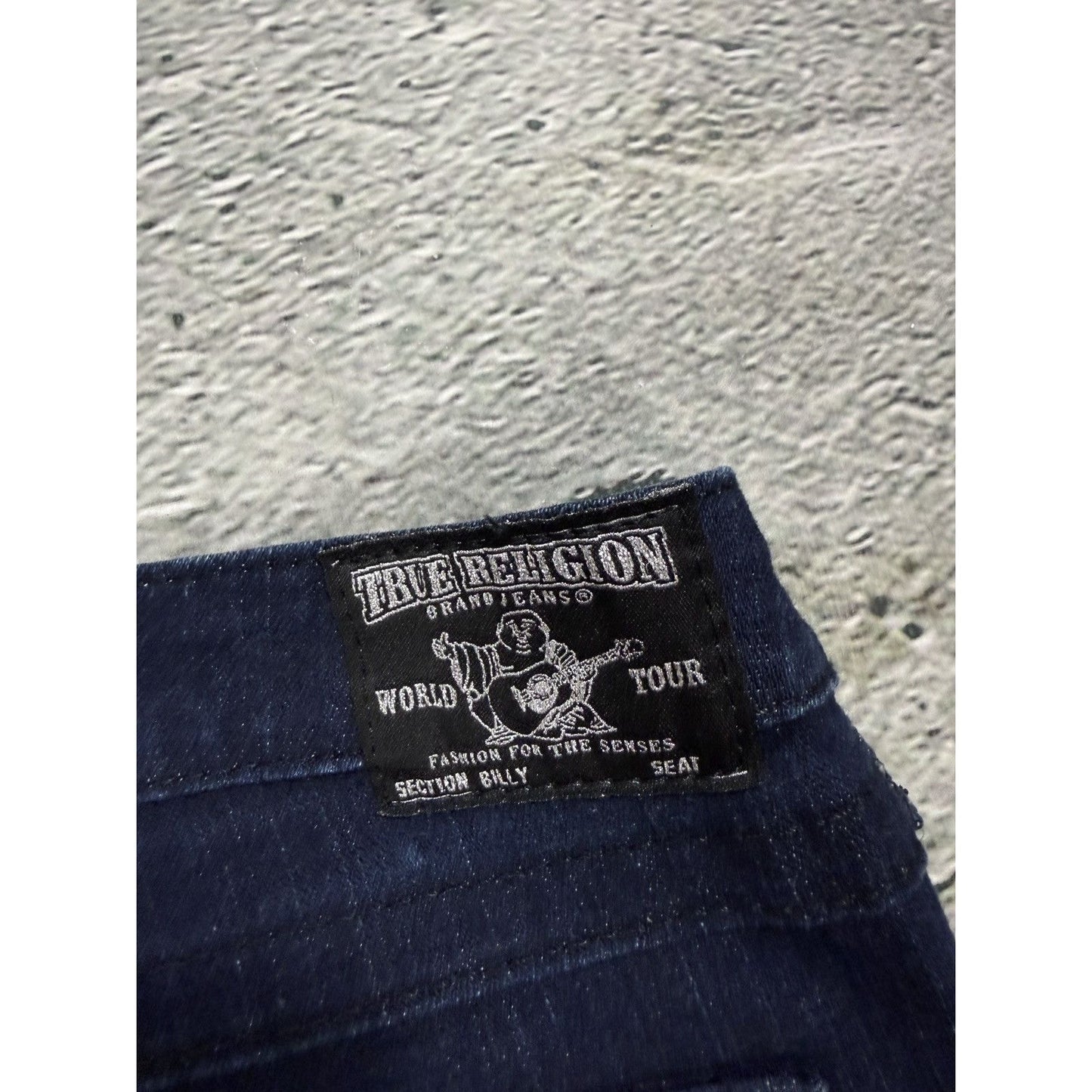 True Religion jeans vintage Billy denim pants bootcut navy