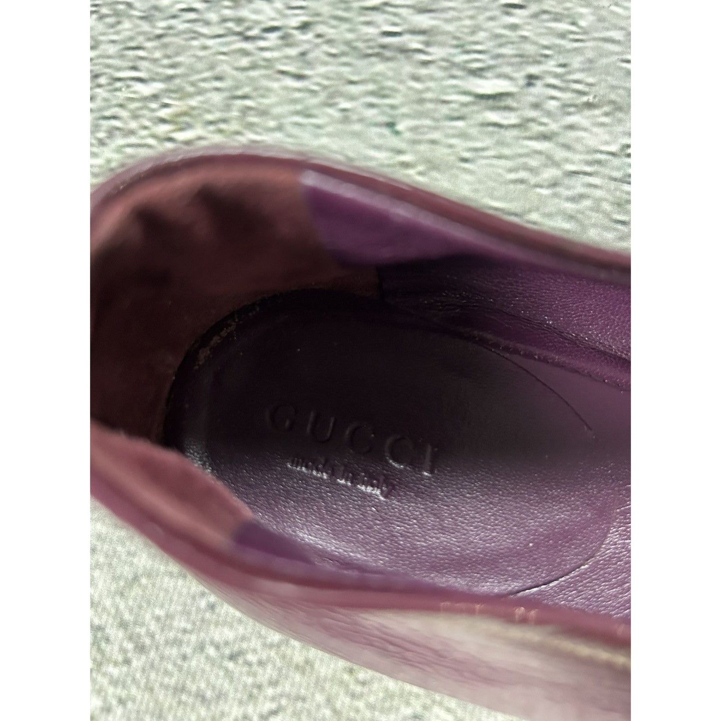Gucci Ballerinas Purple