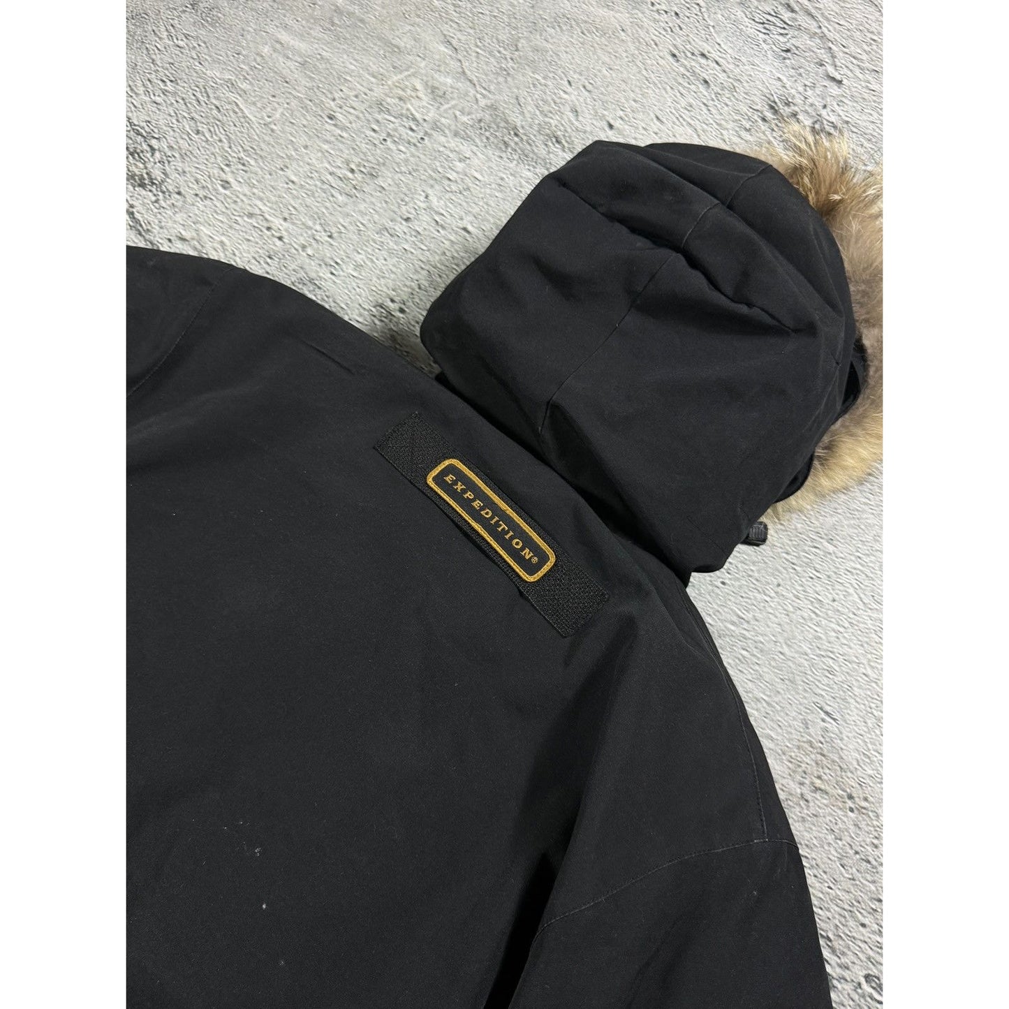 Canada Goose vintage black expedition parka jacket puffer