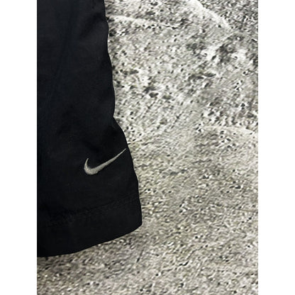 Nike track suit vintage black nylon set Y2K