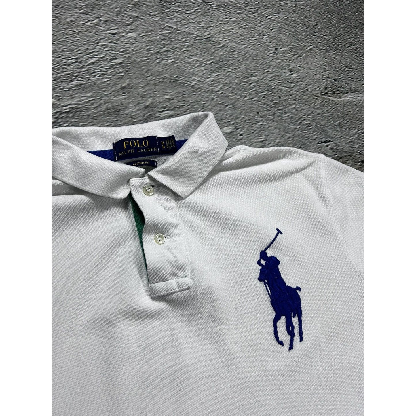 Chief Keef Polo Ralph Lauren big pony white shirt