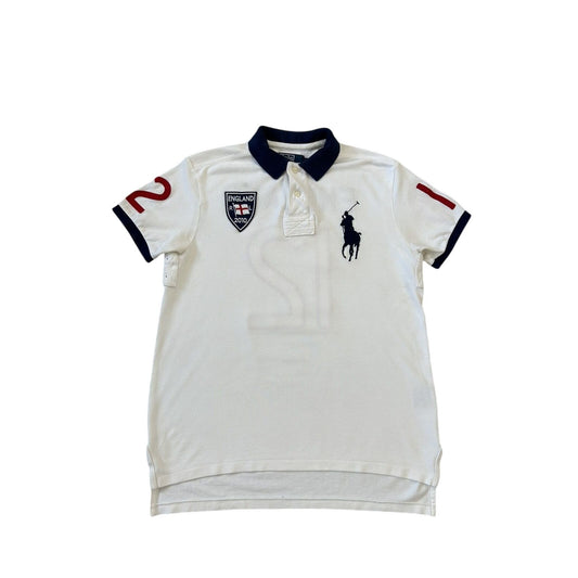 Chief Keef Polo Ralph Lauren England vintage white big pony