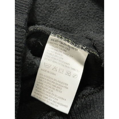 Pelle Pelle zip hoodie big logo rhinestones black green