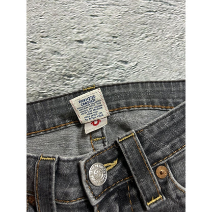 True Religion jeans vintage grey Billy flared
