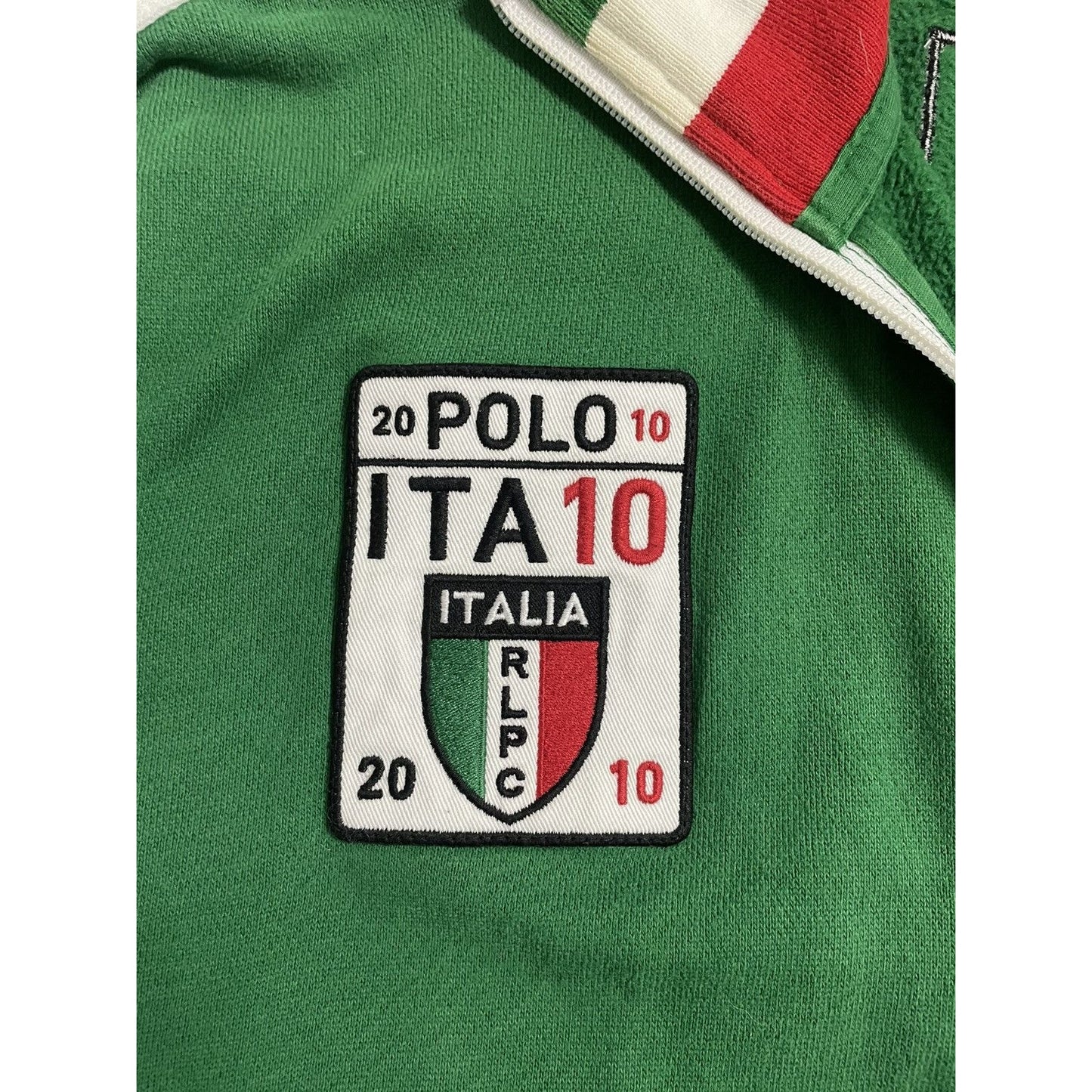 Chief Keef Polo Ralph Lauren zip sweatshirt Italia racing