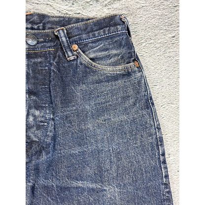 Evisu Yamane jeans embroidery japanese vintage cat face gull