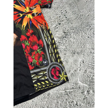 Givenchy Madonna and Iris SS13 t-shirt black tee fullprint