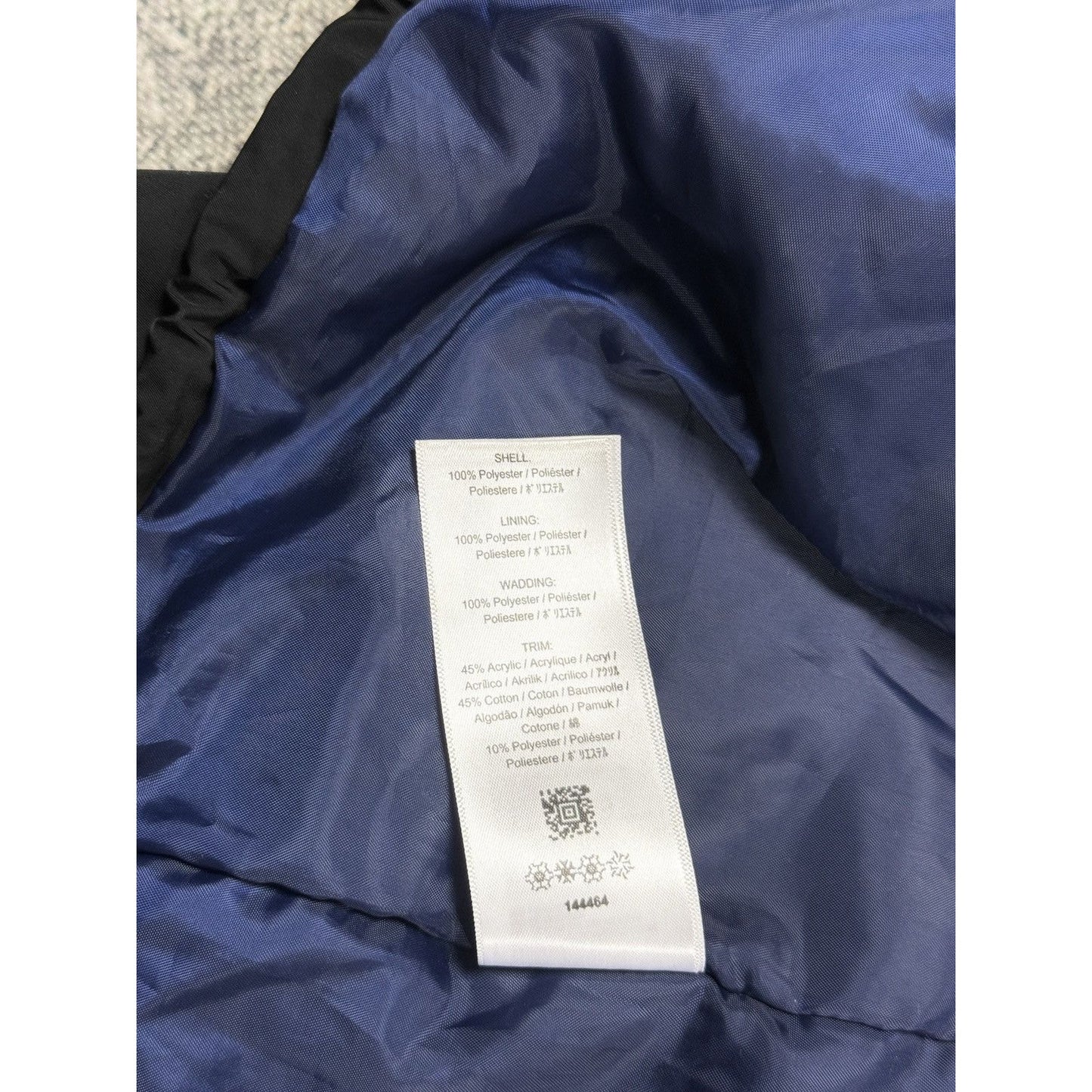 Raf Simons x Fred Perry bomber jacket black