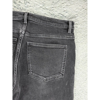 Arket flared black washed jeans Y2K basic bootcut