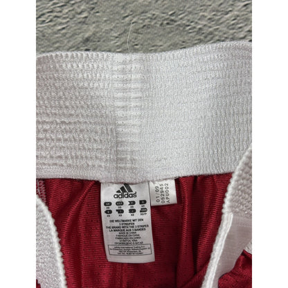 Adidas boxing shorts red big logo 2000s Y2K