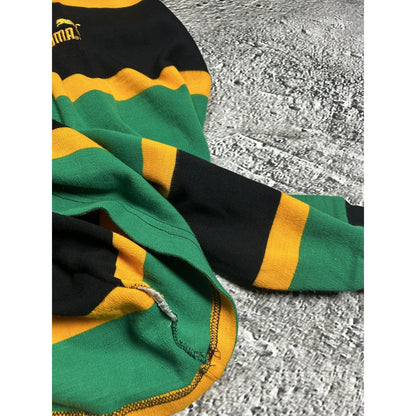 Puma Northampton FC Rugby Shirt jersey Jamaica 90s Carlsberg