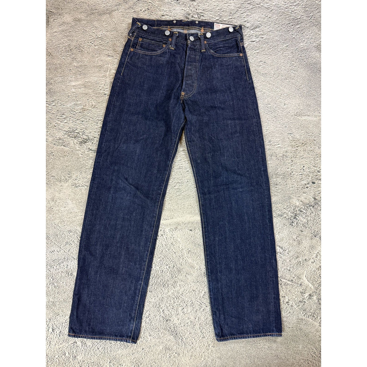 Evisu Yamane jeans smiley face Japanese vintage raw denim