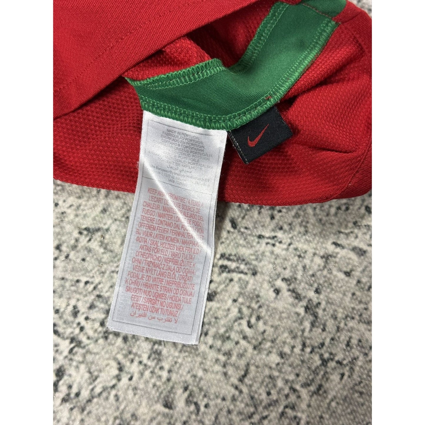 Nike Portugal 2008-2009 jersey vintage red Ronaldo