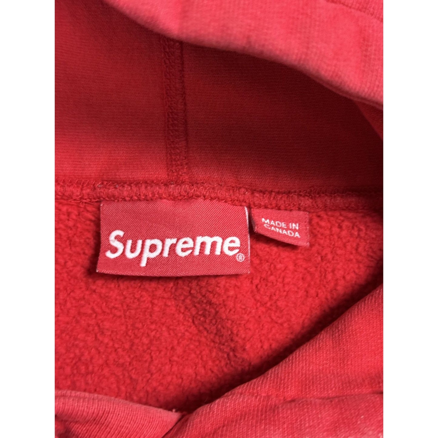 Supreme Mogo Motion Logo Red hoodie