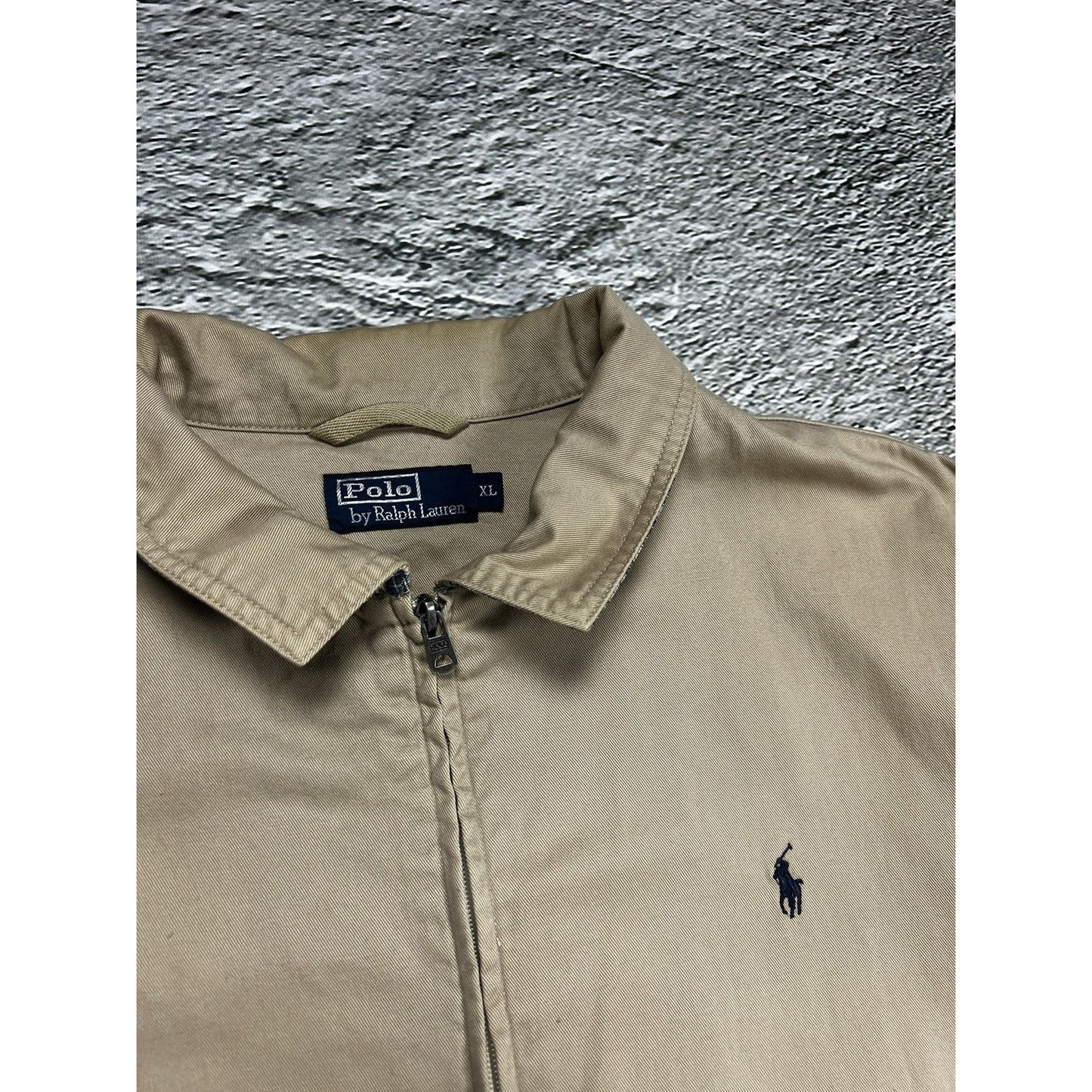 Polo Ralph Lauren jacket vintage beige small pony