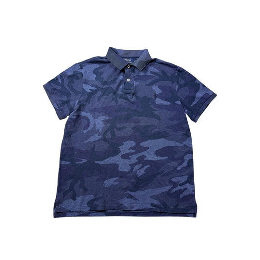 Chief Keef Polo Ralph Lauren navy Camo T-shirt military