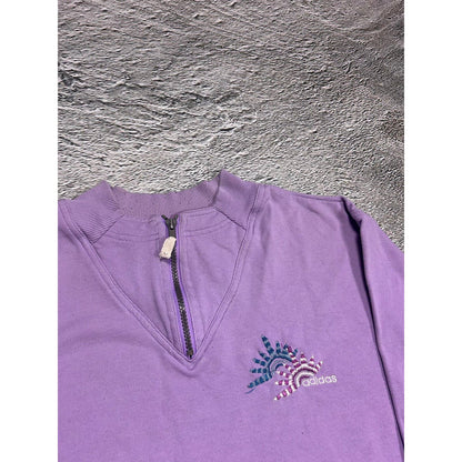 Adidas women’s & gym track suit sweat set lilac vintage