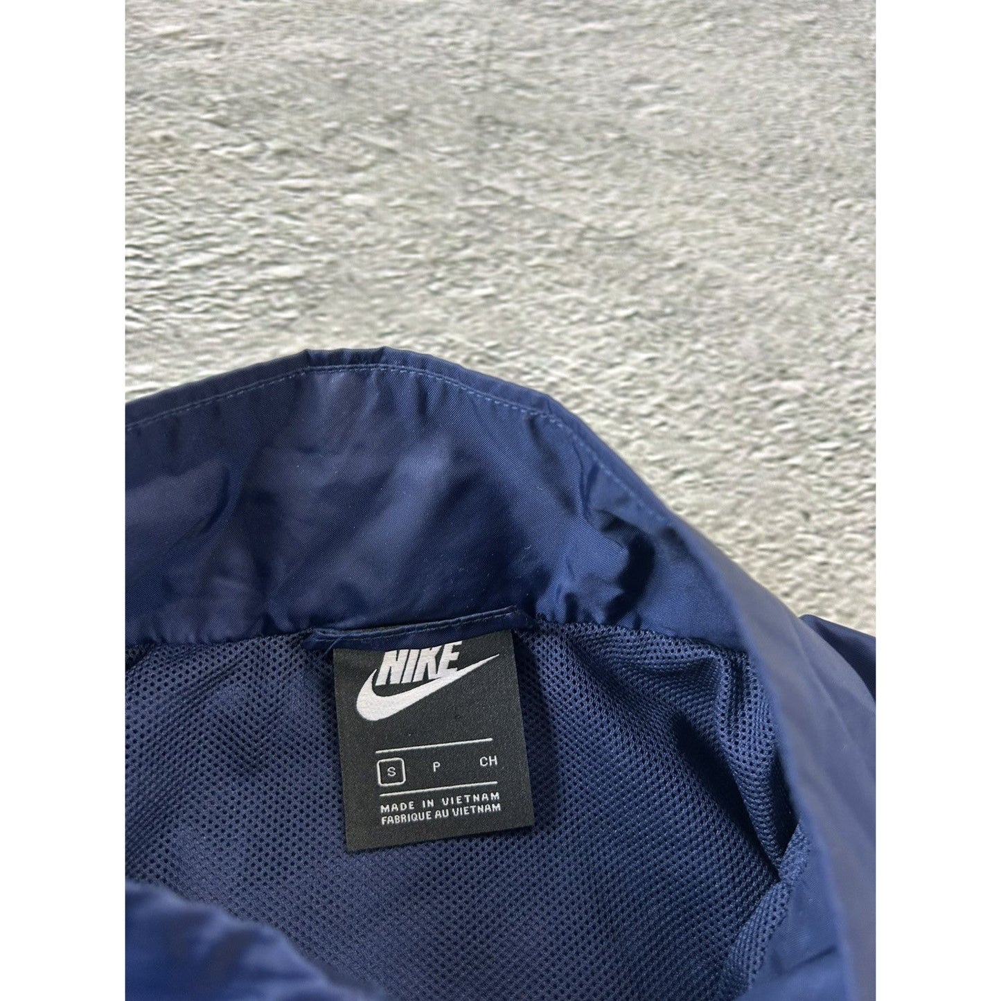Nike track suit vintage navy pants windbreaker small logo