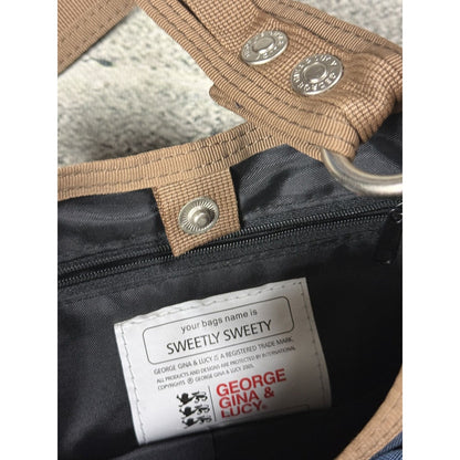 George Gina & Lucy mini bag navy brown Y2K GGL sweetly sweety